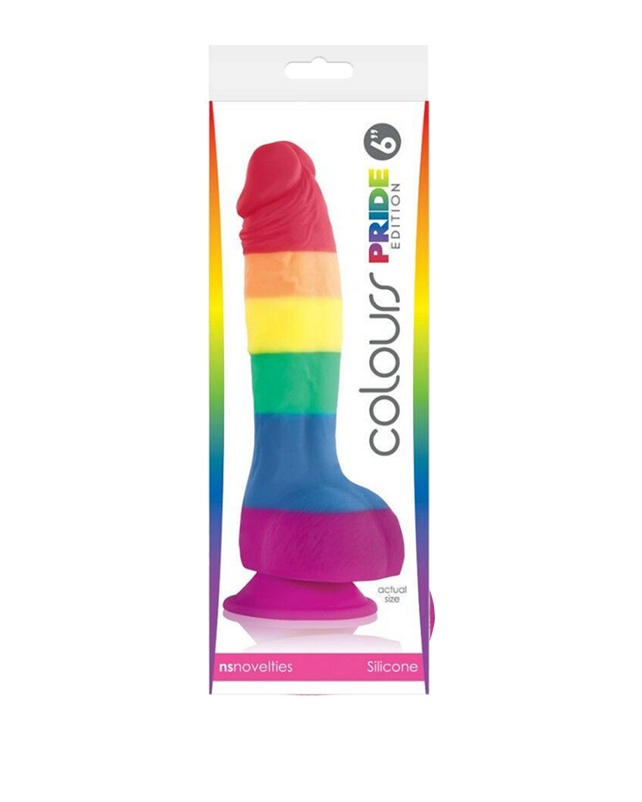 Colours Pride Edition 6 Rainbow Dildo